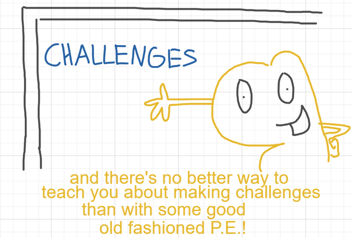 A panel from I've Been Everywhere, Man, episode nine of the Board Boards object show by Furretwalk/WalkingFurret.